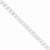 Sterling Silver Pave Curb Chain Bracelet