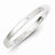Sterling Silver 2mm Flat Wedding Band