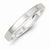 Sterling Silver 3mm Flat Wedding Band