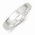 Sterling Silver 4mm Flat Wedding Band