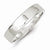 Sterling Silver 5mm Flat Wedding Band