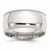 Sterling Silver 10mm Milgrain Comfort Fit Wedding Band