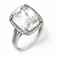 Sterling Silver CZ Ring