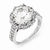 Sterling Silver Fancy CZ Ring