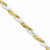 Sterling Silver & Vermeil Diamond-Cut Rope Chain Bracelet