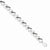 Sterling Silver Black & White Diamond Bracelet