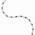 Sterling Silver White & Black Diamond Bracelet