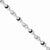 Sterling Silver Black & White Diamond Bracelet