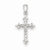 Sterling Silver Rhodium Diamond Cross pendant, Lovely Pendants for Necklace