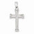 Sterling Silver Rhodium Diamond Cross pendant, Classy Pendants for Necklace