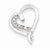Sterling Silver Diamond Heart Pendant, Classy Pendants for Necklace