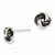 Sterling Silver Knot Post Earrings