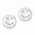 Sterling Silver Smiley Faces Mini Earrings