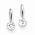 Sterling Silver CZ Earrings