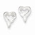 Sterling Silver CZ Post Earrings