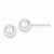 Sterling Silver Polished 7mm Ball Earrings
