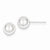 Sterling Silver Polished 8mm Ball Earrings