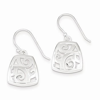 Sterling Silver Fancy Polished Earrings