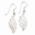 Sterling Silver Mother of Pearl Dangle Earrings