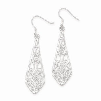 Sterling Silver Filigree Earrings