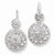 Sterling Silver CZ Earrings