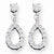 Sterling Silver Fancy CZ Earrings