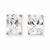 Sterling Silver Emerald CZ Stud Earrings