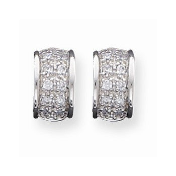 Sterling Silver CZ Earrings