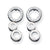 Sterling Silver Fancy CZ Earrings