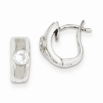 Sterling Silver CZ Earrings