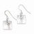 Sterling Silver Fancy Dangle Earrings