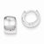 Sterling Silver Huggy-Style Earrings