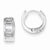 Sterling Silver Huggy-Style Earrings