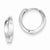 Sterling Silver Huggy-Style Earrings