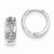 Sterling Silver Huggy-Style Earrings