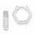 Sterling Silver Huggy-Style Earrings
