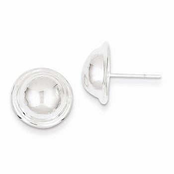 Sterling Silver Circle Earrings