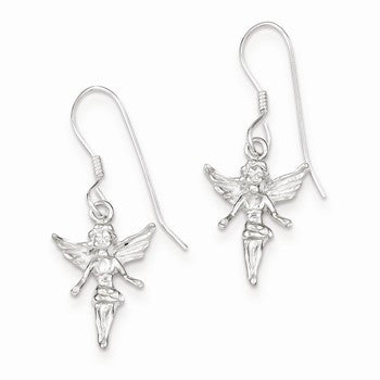 Sterling Silver Fairy Earrings