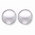 Sterling Silver Non-Pierced button Earrings