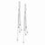 Sterling Silver Fancy Dangle Earrings