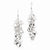 Sterling Silver Heart Drop Dangle Earrings