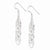 Sterling Silver Fancy Drop Earrings