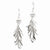 Sterling Silver Fancy Drop Earrings