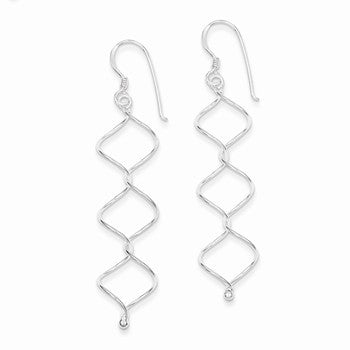 Sterling Silver Fancy Earrings