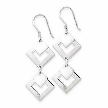 Sterling Silver Fancy Earrings