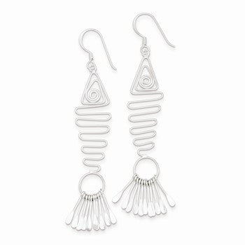 Sterling Silver Fancy Earrings