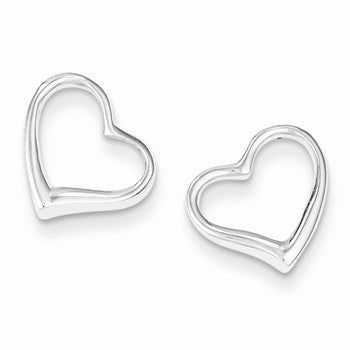 Sterling Silver Heart Earrings