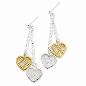 Sterling Silver & Vermeil Earrings