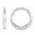Sterling Silver 1.3mm Hoop Earrings
