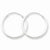 Sterling Silver 1.3mm Hoop Earrings